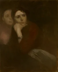 Deux femmes, vers 1895